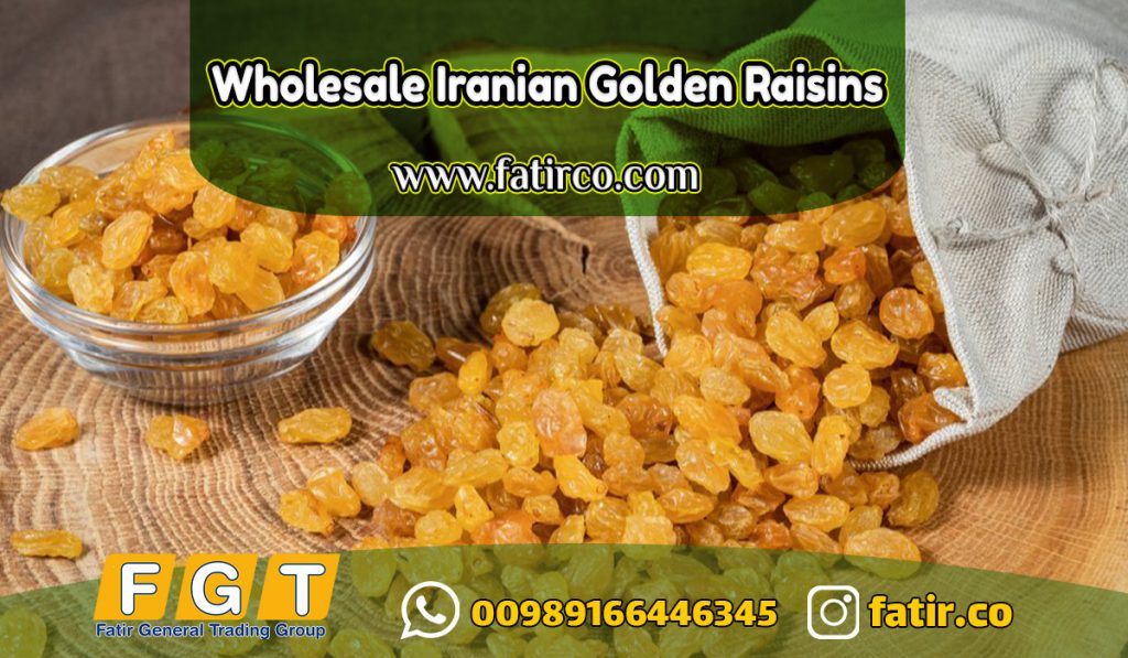 Wholesale Iranian Golden Raisins