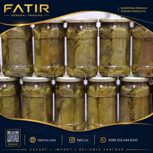 ورق العنب المعلب الإيراني | شركة فاطر