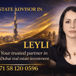 مشاور املاک حرفه‌ای در دبی | سرمایه‌گذاری مطمئن با لیلی