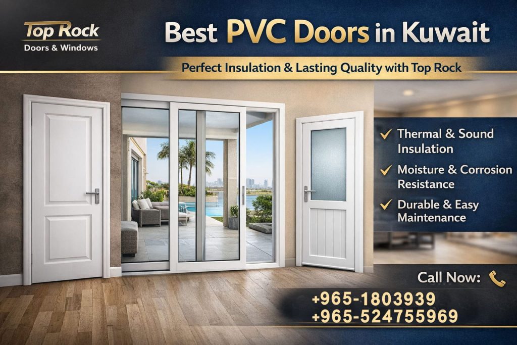 الجودة التي تصنع الفرق في عالم الأبواب والنوافذ | توب روك الكويت