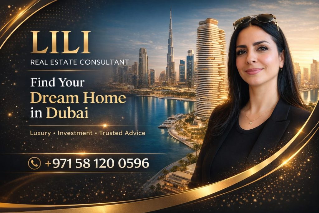 مشاور املاک حرفه‌ای در دبی | سرمایه‌گذاری مطمئن با لیلی